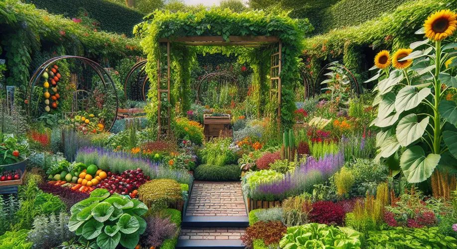 Revolutionizing Your Garden Space: Edible Plants Meet Aesthetic Beauty